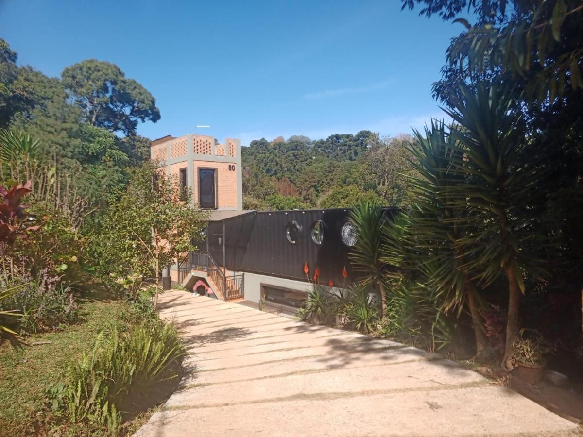 מלון Campos do Jordão Casa Container 80 מראה חיצוני תמונה