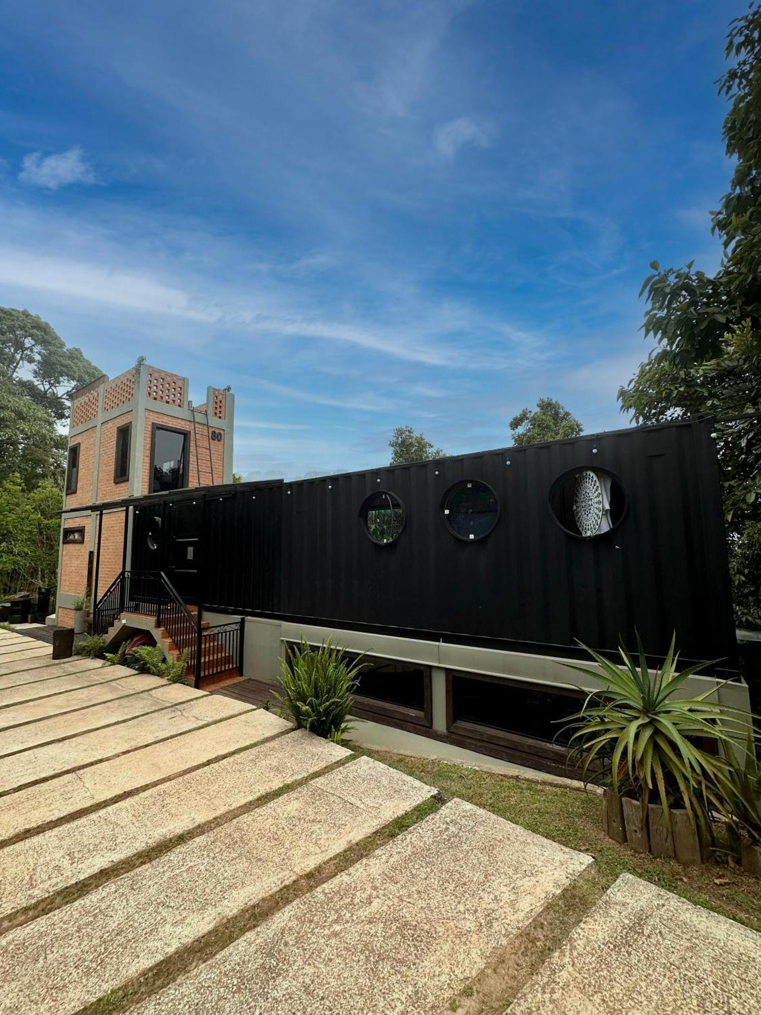 מלון Campos do Jordão Casa Container 80 מראה חיצוני תמונה